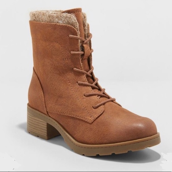 Universal Thread Dez Lace Up Hiker Boots, NWT - Picture 1 of 3